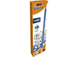 Potlood Bic Evolution driehoekig HB met gumtop