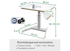 Zit-sta bureau Leitz Ergo elektrisch compact