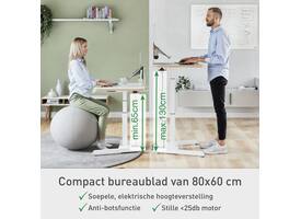 Zit-sta bureau Leitz Ergo elektrisch compact