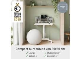 Zit-sta bureau Leitz Ergo compact wielen
