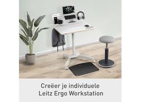 Zit-sta bureau Leitz Ergo compact wielen