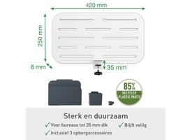 Bureau ophangbord Leitz Ergo klein