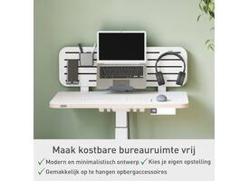 Bureau ophangbord Leitz Ergo met laptophouder