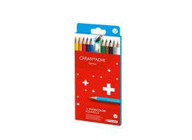Kleurpotloden Caran D'ache aquarel doos à 12 stuks