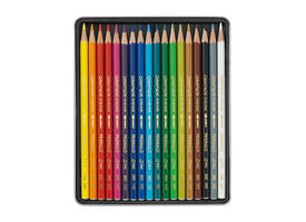 Kleurpotloden Caran d'Ache Prismalo 18 stuks assorti