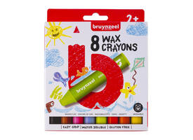 Waskrijt Bruynzeel Kids Pocoyo assorti 8 stuks
