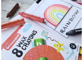 Waskrijt Bruynzeel Kids Pocoyo assorti 8 stuks