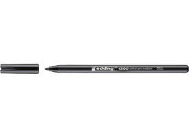 Fineliner edding 1300 medium zwart