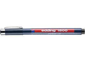 Fineliner edding 1800 0.5mm zwart