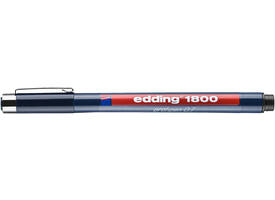 Fineliner edding 1800 0.7mm zwart
