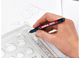 Fineliner edding 1800 0.25mm zwart