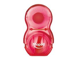 Puntenslijper Maped Loopy 1gaats met gum display á 24 stuks assorti