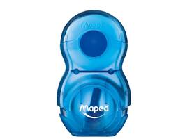Puntenslijper Maped Loopy 1gaats met gum display á 24 stuks assorti