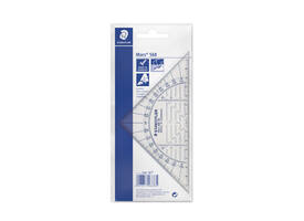 Geodriehoek Staedtler 568 160mm transparant