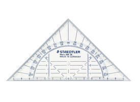 Geodriehoek Staedtler 568 160mm transparant