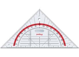 Geodriehoek Maped Technic 16cm
