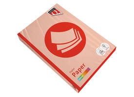 Kopieerpapier Quantore Colour A4 120gr zalm 250 vel