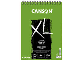 Tekenpapier Canson XL Drawing 50vel 160gr A4 wit