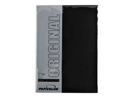Kopieerpapier Papicolor A4 200gr 6 vel ravenzwart