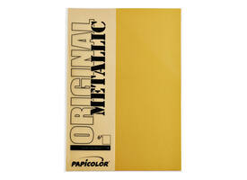 Kopieerpapier Papicolor A4 300gr 3 vel metallic goud