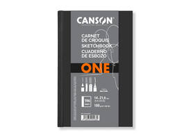 Schetsboek Canson Art Book One hardcover 98vel 100gr 140x216mm wit