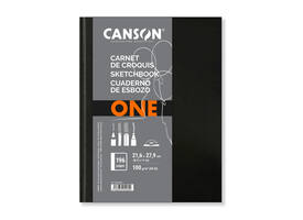 Schetsboek Canson Art Book One hardcover 98vel 100gr 216x279mm wit