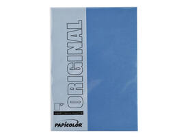 Kopieerpapier Papicolor A4 100gr 12 vel donkerblauw