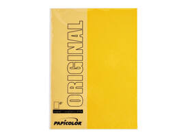 Kopieerpapier Papicolor A4 100gr 12 vel dottergeel
