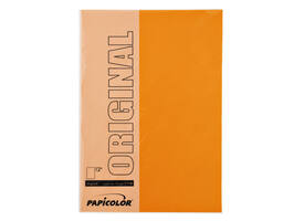 Kopieerpapier Papicolor A4 100gr 12 vel oranje
