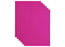 Kopieerpapier Papicolor A4 200gr 6 vel felroze