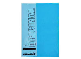 Kopieerpapier Papicolor A4 100gr 12 vel hemelsblauw