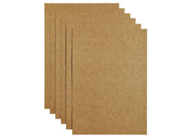 Kopieerpapier Papicolor A4 220gr 6 vel kraft bruin