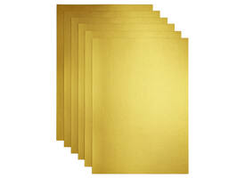 Kopieerpapier Papicolor A4 300gr 3 vel metallic goud