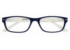 Leesbril I Need You +2.50 dpt Feeling blauw-wit