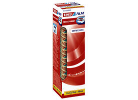 Plakband tesafilm®  10mx15mm transparant 10 rollen,