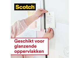 Plakband Scotch Crystal 600 19mmx25m transparant + handdispenser