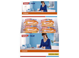 Plakband tesafilm® Standaard 33mx19mm transparant