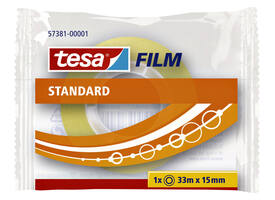 Plakband tesafilm® Standaard 33mx15mm transparant