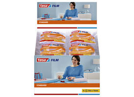 Plakband tesafilm® Standaard 33mx15mm transparant