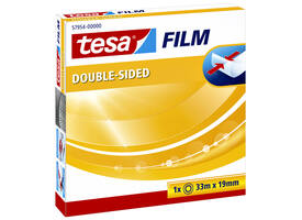 Dubbelzijdig plakband tesafilm® 33mx19mm transparant