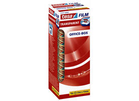 Plakband tesafilm® 33mx15mm transparant 10 rollen