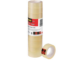 Plakband Scotch 508 15mmx10m transparant 10 rollen