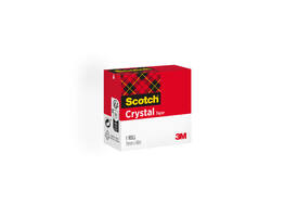 Plakband Scotch Crystal 600 19mmx66m transparant