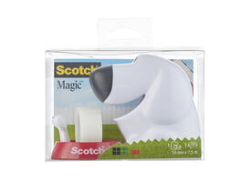Plakbandhouder Scotch C31 hond + 1rol 19mmx7.5m