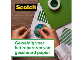 Plakband Scotch Magic 810 19mmx33m onzichtbaar mat 20+4 gratis
