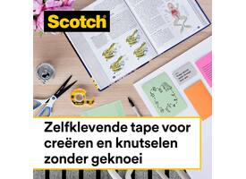 Plakband Scotch 665 12mmx22.8m dubbelzijdig