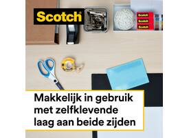 Plakband Scotch 665 12mmx22.8m dubbelzijdig