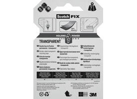 Plakband Scotch dubbelzijdig 19mmx1.5m transparant