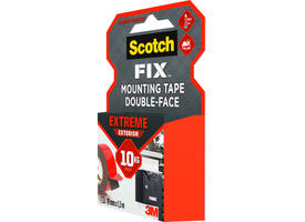 Plakband Scotch Extreme Exterior 19mm x 1,5m dubbelzijdig