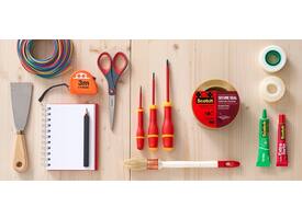 Verpakkingstape dispenser Scotch met 2 rollen Secure seal tape 50mmx66m bruin